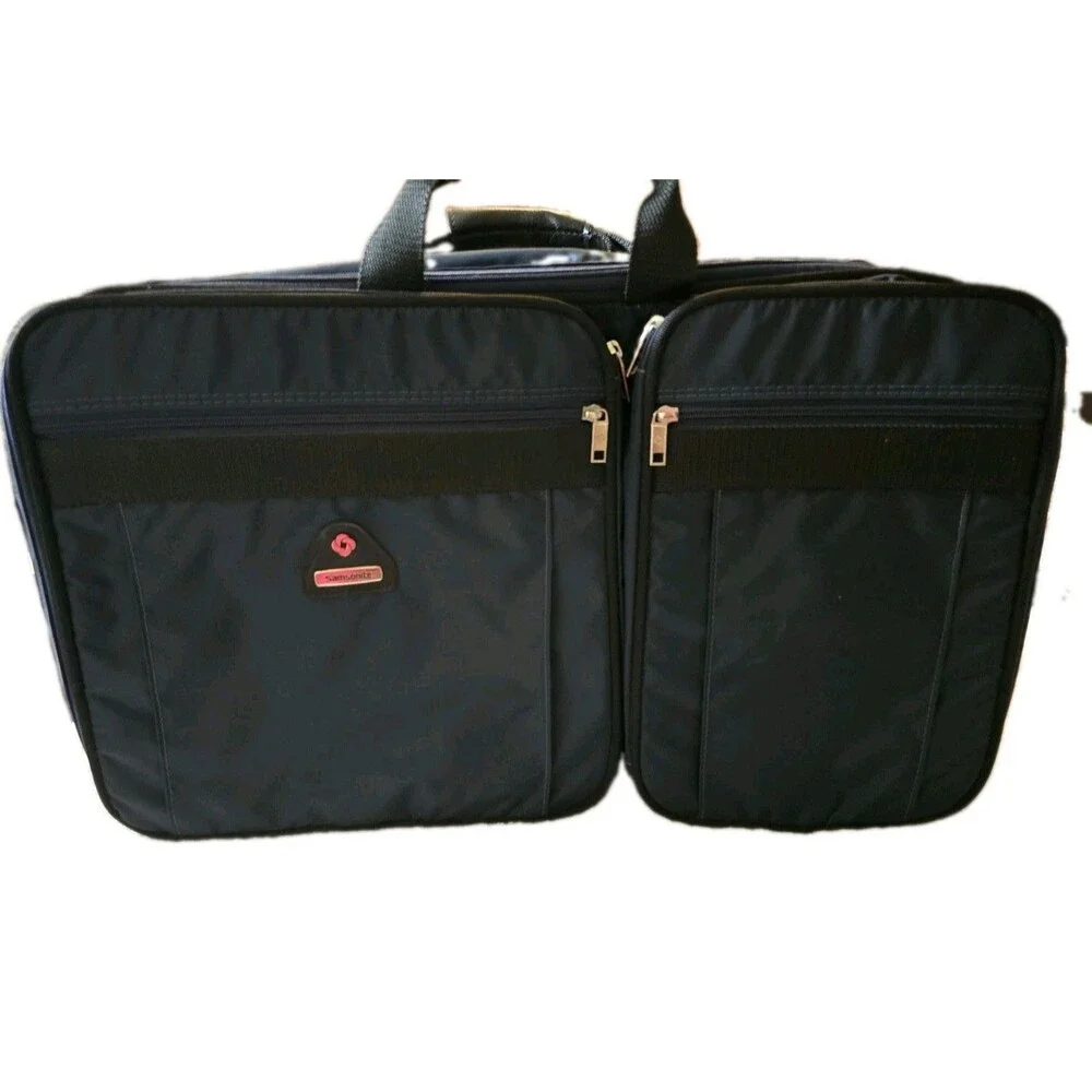 classic, ultra-durable vintage Samsonite Profile soft-sided carry-on travel bag